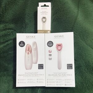 Elle Skincare Set with Pink and White Devices